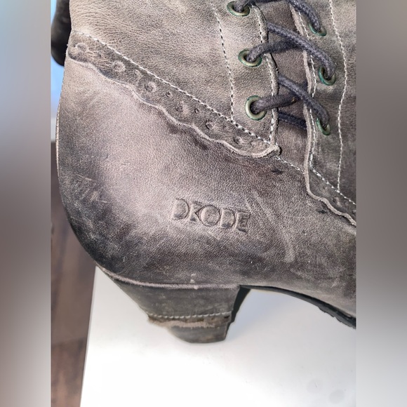 Leather Heeled Boots - Picture 5 of 5